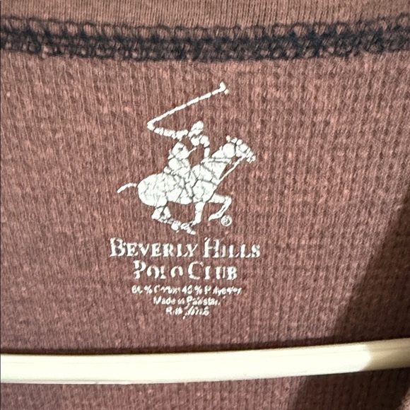 Beverly Hills Polo Club Light Purple Long Sleeve Shirt - Picture 2 of 4